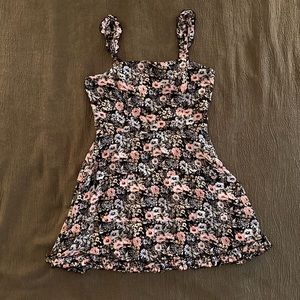 Black Floral Dress